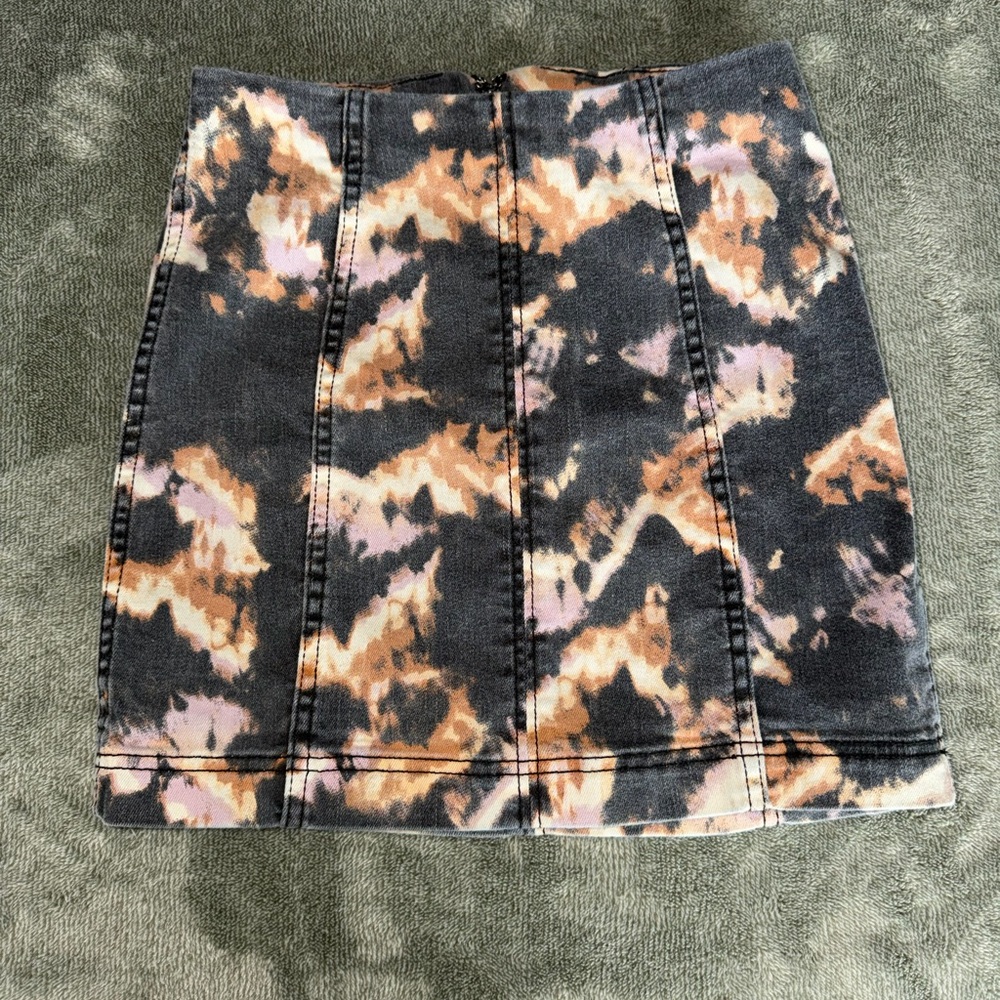 Free People Tie-Dye Skirt